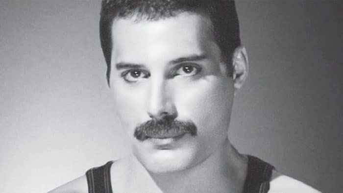 Freddie Mercury bigode chevron