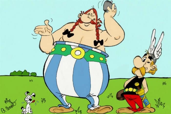 Obelix e os Nerds Barbudos do Dia da Toalha