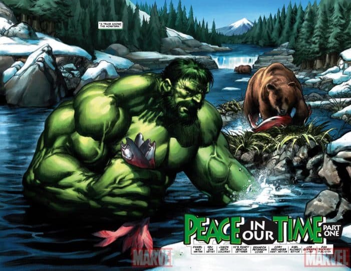 Apesar de raro, Hulk tem uma das Barbas nos Quadrinhos mais nervosas