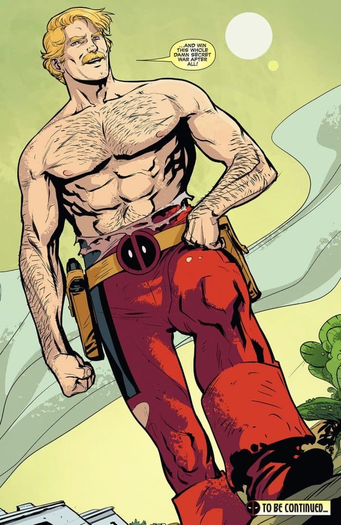 Quem diria que Deadpool um dia faria parte das Barbas nos Quadrinhos