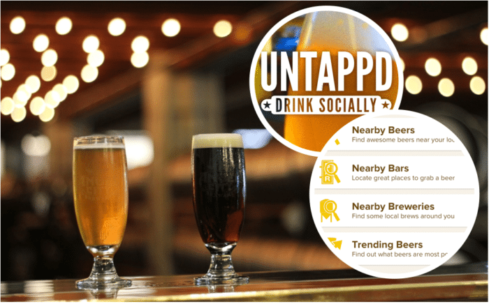 O untappd é o App para amantes de cerveja para quem busca o máximo de informações