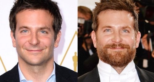 A barba melhora muito o homem Bradley Cooper