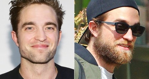 A barba melhora muito o homem Robert Pattinson