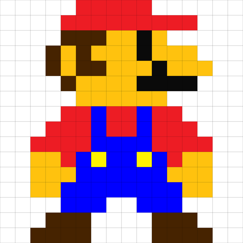 8 bit Mario