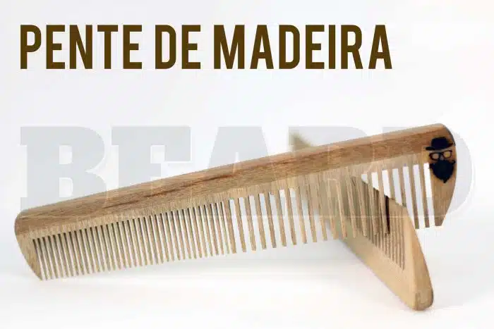 Manter a barba penteada no lenhador urbano 