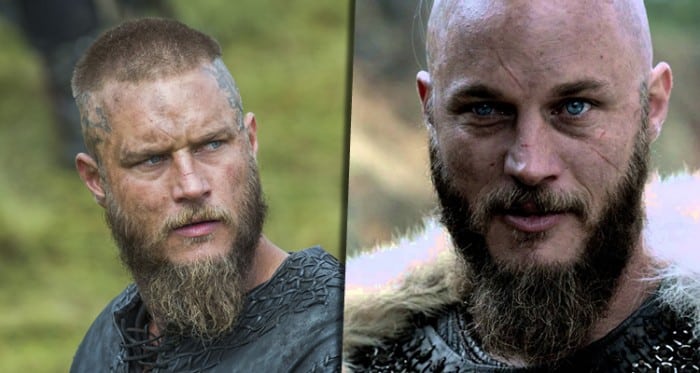 Viking ducktail ou cavanhaque, foi o estilo de barba escolhido para Ragnar, e ficou animal!