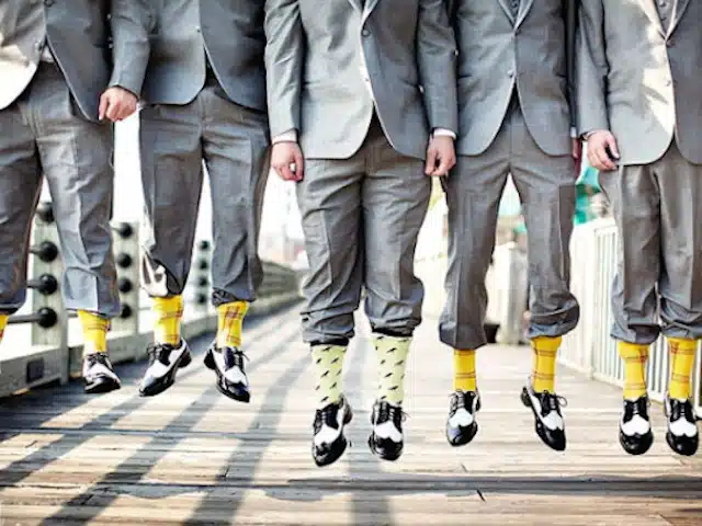 O uso das happy socks O uso das happy socks