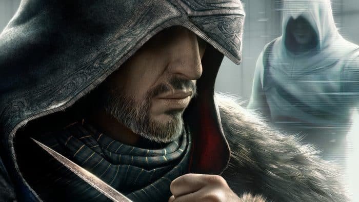 Personagens dos games com barba - Ezio Auditore