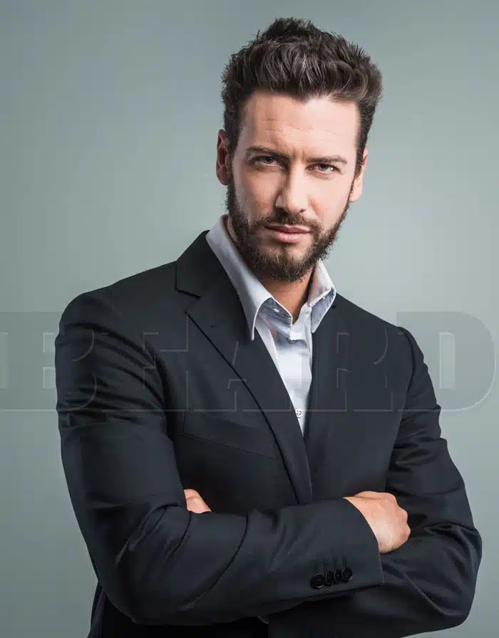 Executivos com barba no Escritório