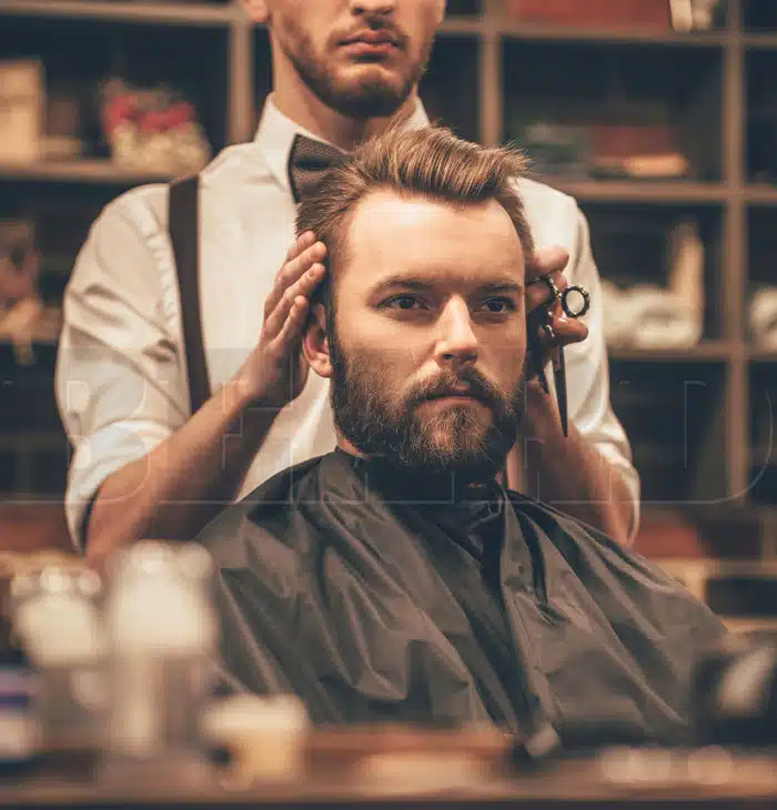 Ajuste o estilo de acordo com sua empresa Barba no Escritório