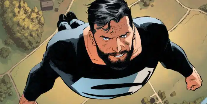 Superman barbudo em versão mais rústica