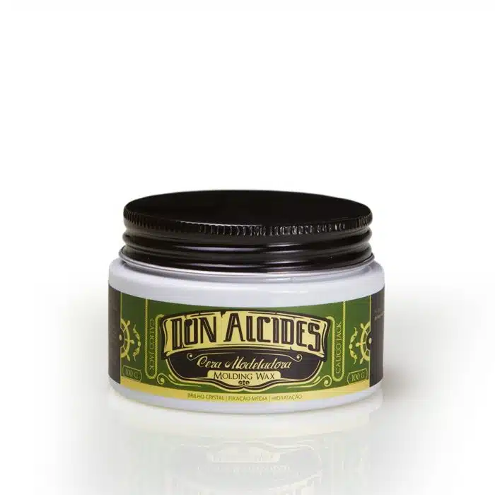 Cera para cabelo don alcides barbershop calico jack