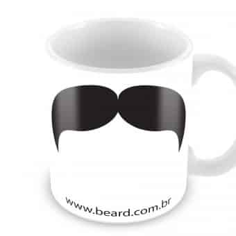Caneca bigode mustache Beard 