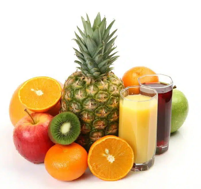 sucos cítricos são uma das bebidas refrescantes mais comuns