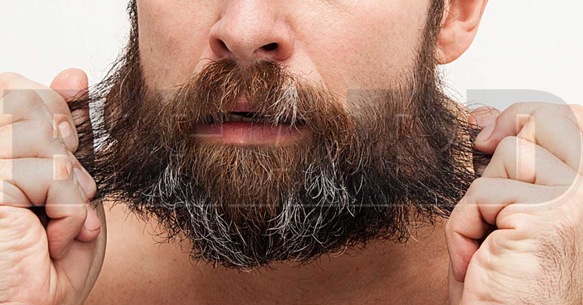 Você sabe como lidar com fios brancos na barba?