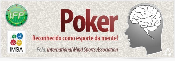 Poker é reconhecido como um esporte da mente
