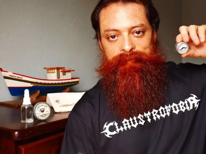 O barbudo de sucesso também já se confundiu com os produtos O barbudo de sucesso também já se confundiu com os produtos
