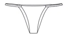 calcinha tipo string