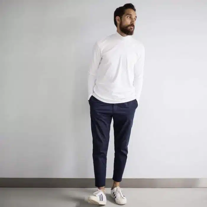 Calças de Alfaitaria sãio uma boa alternativa de Estilo no Outono