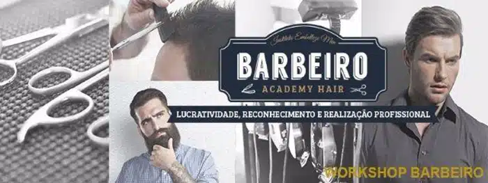 Curso de Barbeiro Profissional do Instituto Embelleze