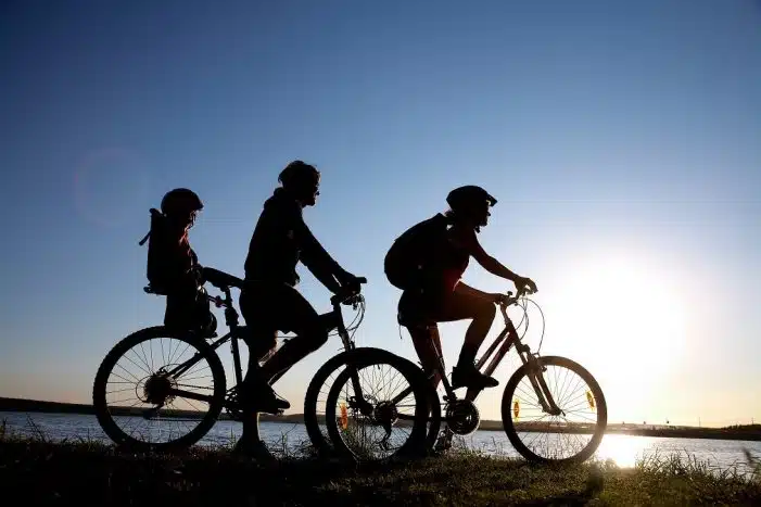 O ciclista tem vários benefícios diários com sua prática