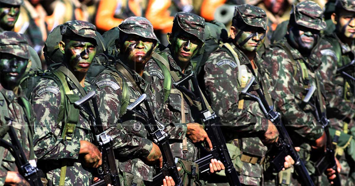 A grande dúvida: Barba no exército brasileiro pode?