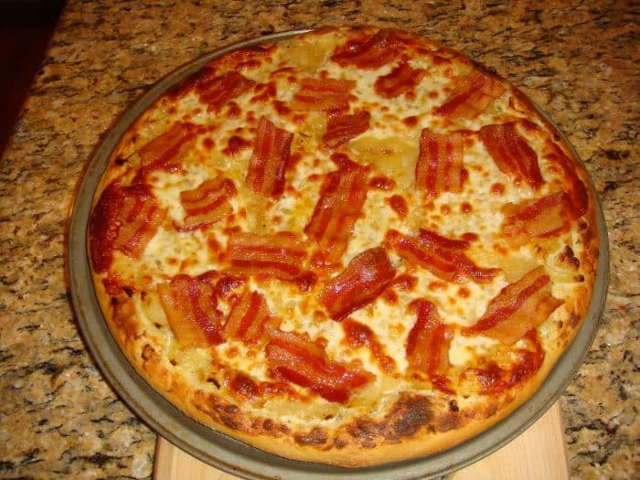 Bacon é um dos sabores de Pizza Inesquecível bem curiosos