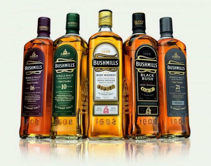 O Irish Whisky é um "concorrente" bem feito do whisky escocês