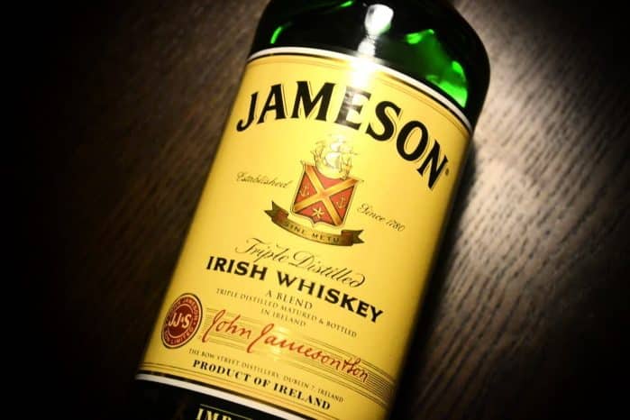 O Jameson é o maior representante irlandês do Whisky