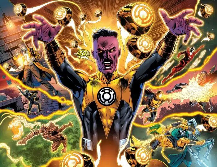 Sinestro não tem uma das Barbas nos Quadrinhos, mas um dos bigodes mais vilanescos