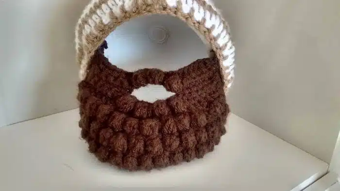 O Fake Beard pode ser interessante quando feito de crochê O Fake Beard pode ser interessante quando feito de crochê
