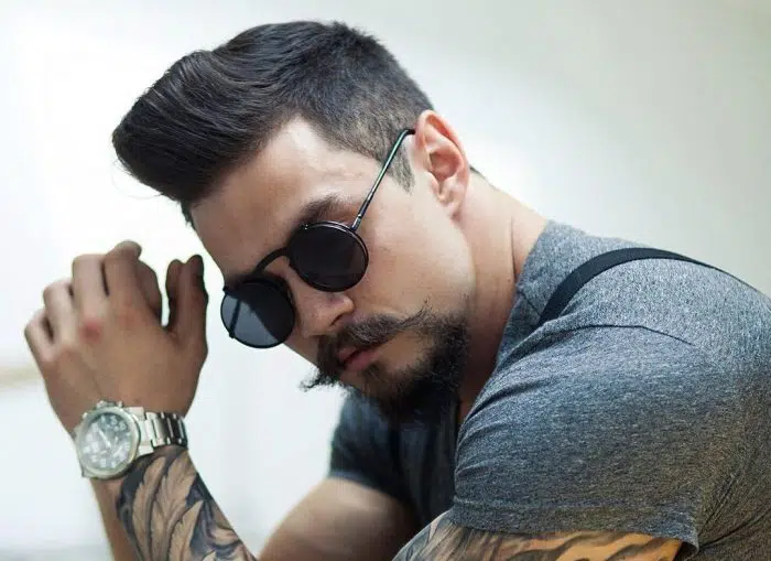 O van dyke é um clássico da cera para barba