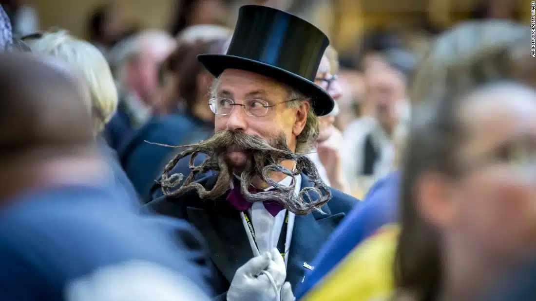 O Campeonato mundial de barbas e bigodes em 2017 foi memorável