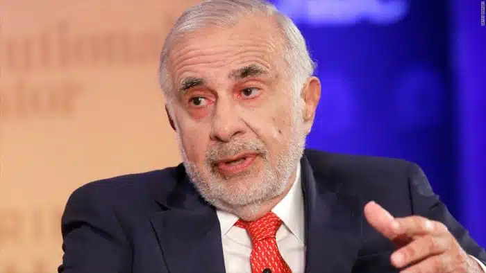 Carl Icahn é um dos Barbudos Bilionários que mais se arriscavam