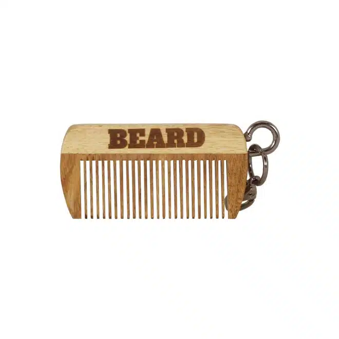 Já os Pentes de Barba chaveiro mini são ótimos para quebrar o gelo