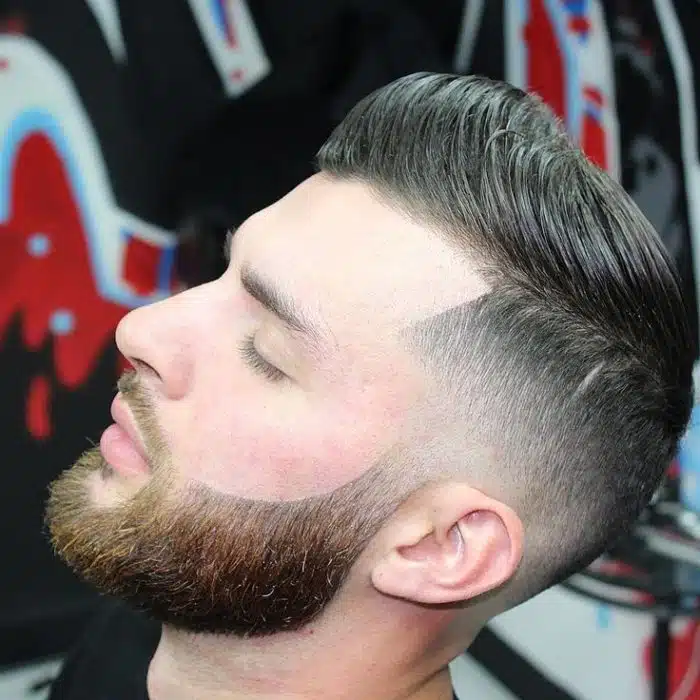 Combine a Barba degradê com o cabelo degradê Combine a Barba degradê com o cabelo degradê
