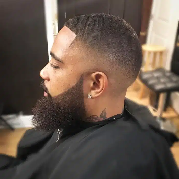 Esse NÃO é um exemplo de Barba degradê Esse NÃO é um exemplo de Barba degradê