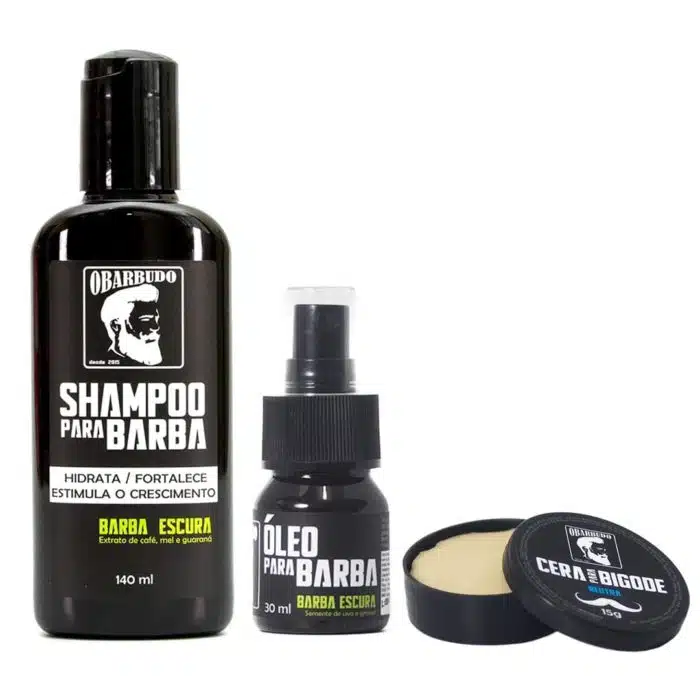 A Linha O Barbudo tem ótimos exemplares que ajudam a Crescer e manter a barba