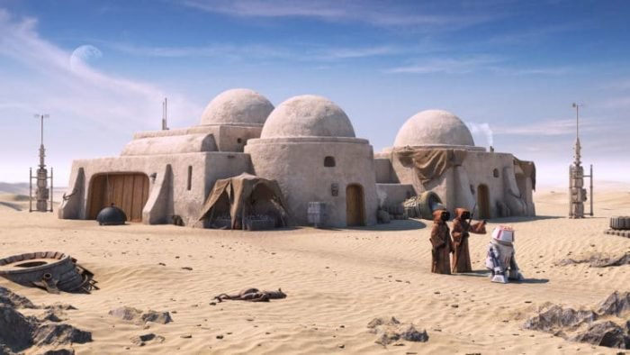 Tatooine é um lugar conhecido por ser o antro de criminosos em Han Solo