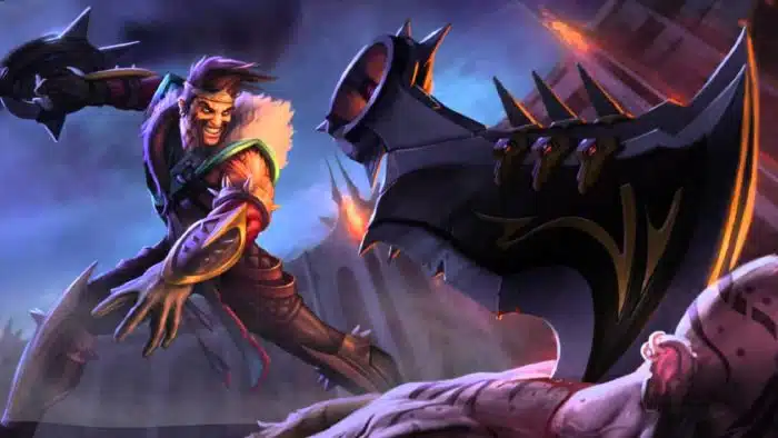 Draven é um vilão perigoso em League of Legends