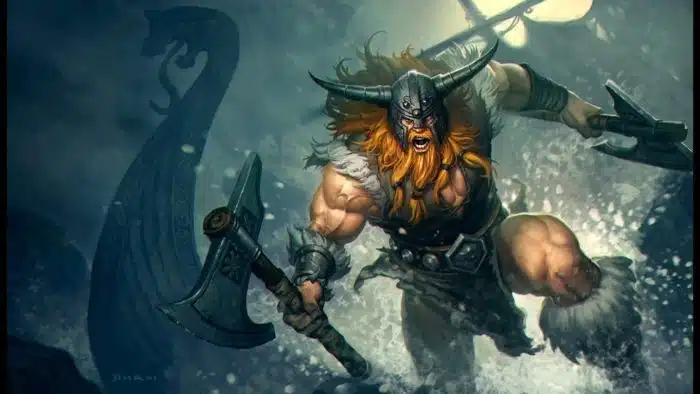 Olaf é o furioso bárbaro de League of Legends