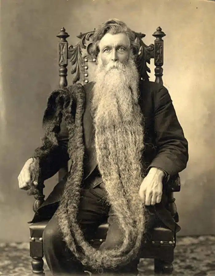 O barbudo mais antigo no Guinness World Records