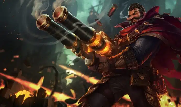 Graves é um mercenário cruel em League of Legends