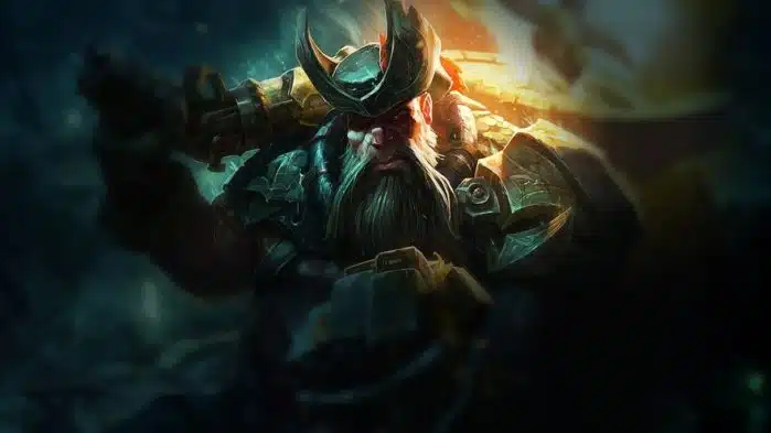 Gangplank é um dos vilões mais conhecidos de League of Legends