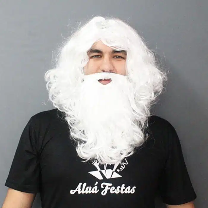 As Barbas de papai noel podem ser falsas, não tem problema As Barbas de papai noel podem ser falsas, não tem problema