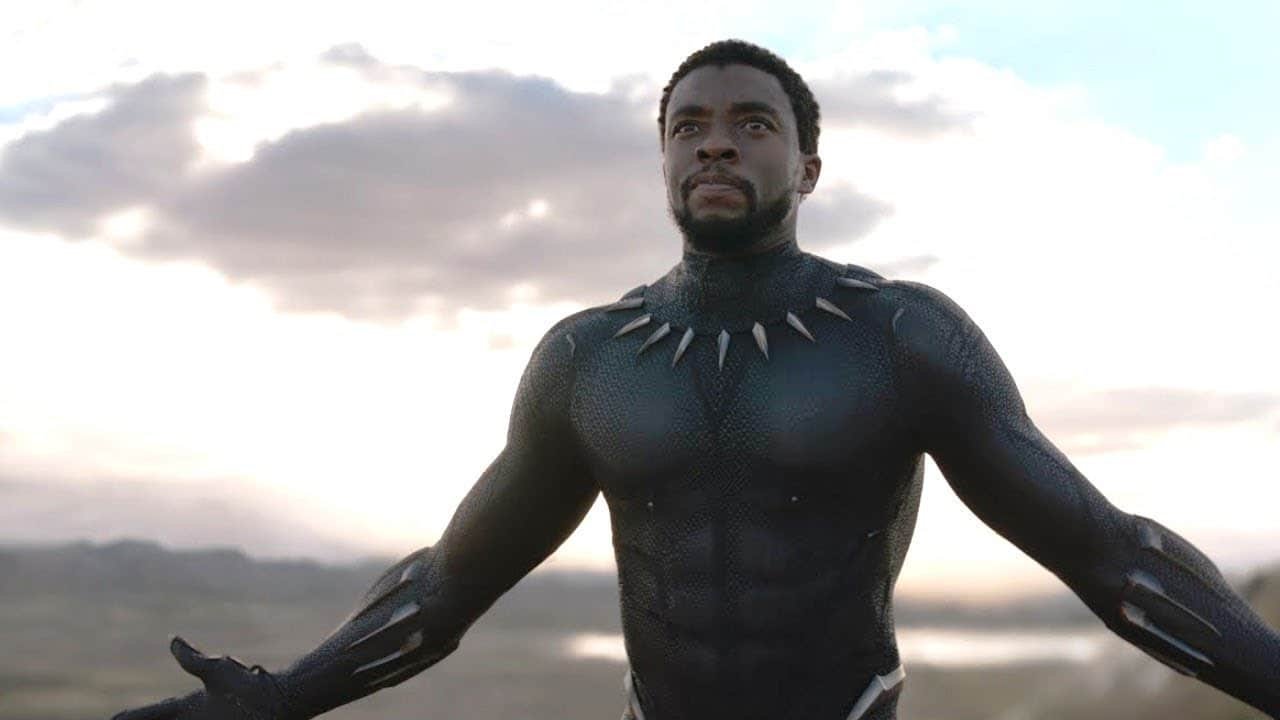 Chadwick Boseman e sua barba de Pantera Negra no Oscar 2019
