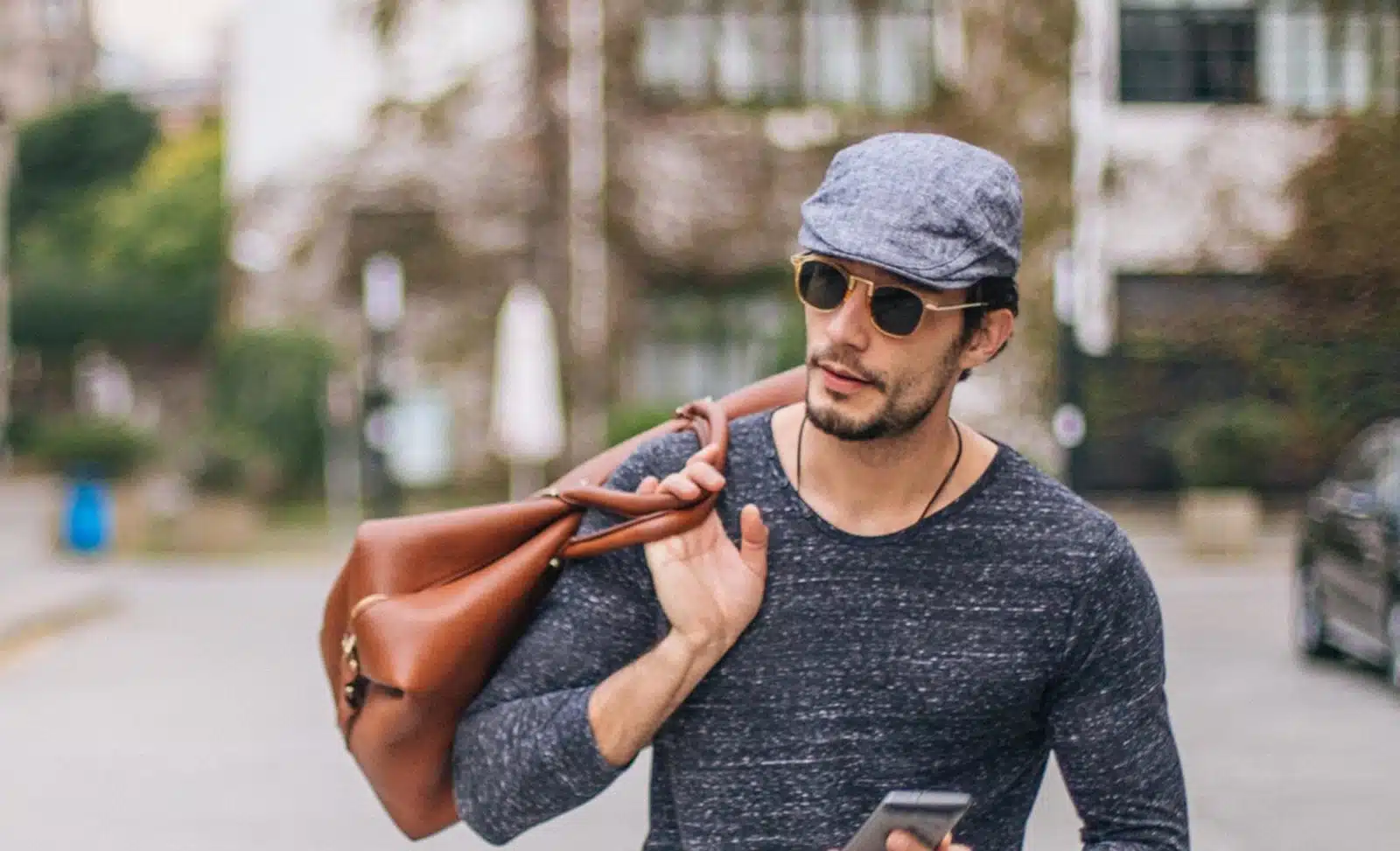 A Boina Masculina combina com a barba comportada