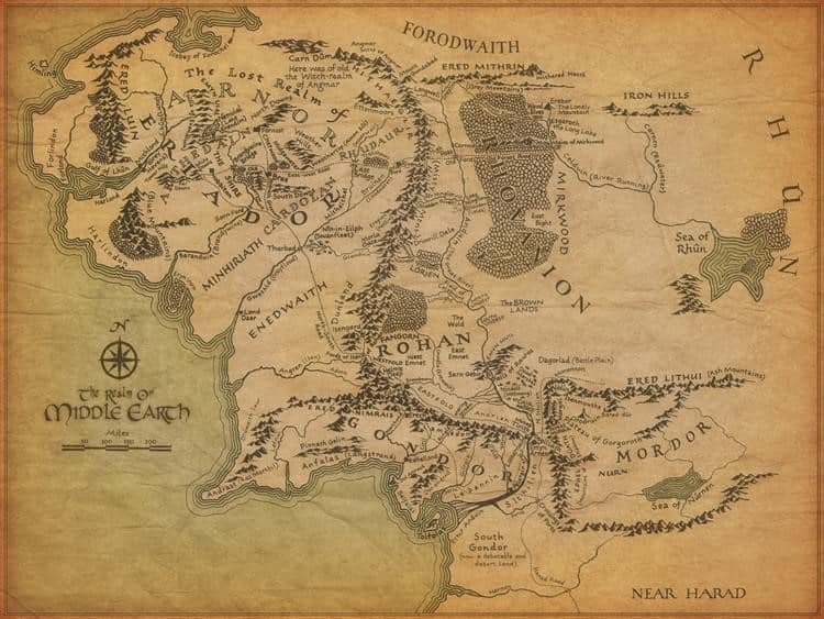 Tolkien terra média