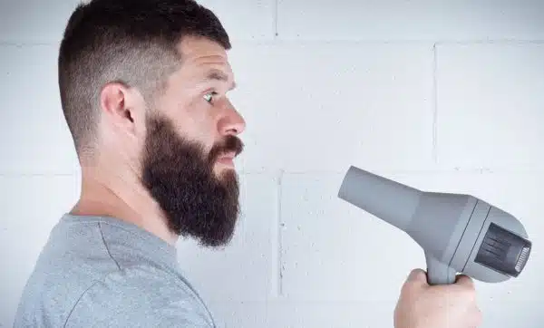 secador na barba