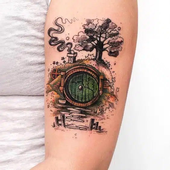Tatuagem condado hobitt
